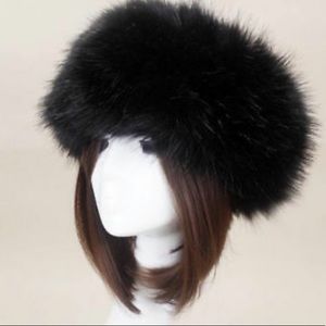 Women faux fur Headband